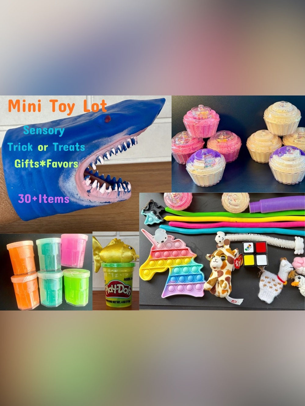 Mini Toy Lot * Halloween * Favors * Fidgets Sensory Small Gifts * 30+pc